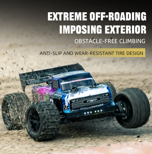 JJRC C8803 - Coche RC 1/14 4WD, Coche de Control Remoto Todoterreno, Buggy sin Escobillas, Derrape Rápido, Carreras de Alta Velocidad, Totalmente Proporcional - Product Image 4