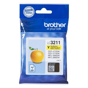 ชุดตลับหมึกเครื่องพิมพ์ สีส้มเหลือง LC3211Y - Product Image 2