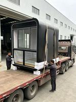 Cabina Prefabricada Tipo Cápsula Apple Pod, Cabina para Hotel, Oficina, Cafetería, Instalación Rápida, Cabina Personalizada Tipo Cápsula Apple Pod