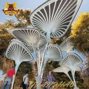 <span class=keywords><strong>Scultura</strong></span> d'Arte in Acciaio Inossidabile a Forma di Albero, Decorazione Metallica alla Moda <span class=keywords><strong>2022</strong></span> - Product Image 4