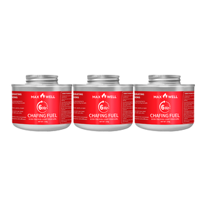 Latas de frotamiento de combustible de mecha Mei Yu de 6 horas DEG Material plato de frotamiento y juego de buffet para hoteles restaurantes barbacoas y acampar al aire libre - Product Image 1