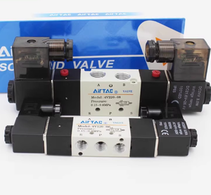 Katup Solenoid AirTAC 4V310-10 DC24V Asli, Port 3/8 Inci, Katup Kontrol Pneumatik yang Dioperasikan Pilot - Product Image 3