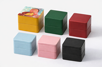 Boîte à bijoux en métal recyclable avec logo personnalisé, emballage OEM ODM avec impression couleur personnalisée et estampage à chaud