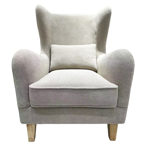 Sillón de madera maciza clásico a la moda, silla de ocio moderna, silla <span class=keywords><strong>reclinable</strong></span> italiana, sillones de diseñador - Product Image 2