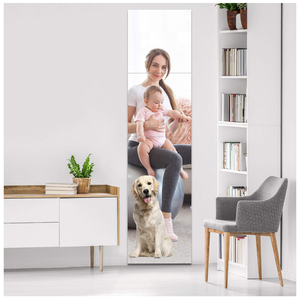 Espejo Adhesivo de Pared Acrílico Plateado, Flexible, Irrompible, de 2mm de Grosor, Fácil Instalación, Tamaños Personalizados, Venta al Por Mayor - Product Image 4