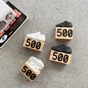 Mode 3d mignon chaussures étui pour écouteurs pour Airpod sans fil charge Gen <span class=keywords><strong>2</strong></span> 3 étui baskets - Product Image 2