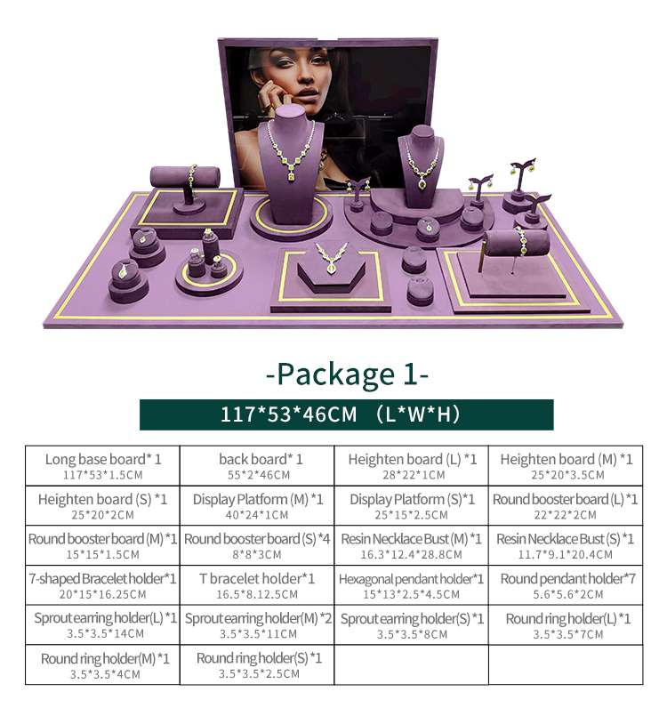 Joyería Display Set 1th Arreglo