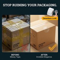Autocollants personnalisés en PVC transparent résistant aux UV, adhésifs, pour fermeture d'enveloppes, scellage de colis pour supermarchés, épiceries et vente au détail