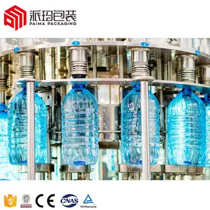 Automatic drinking aqua bottling machine auto filling water filling capping machine