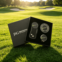 Offre Spéciale : Ensemble de Clips de Chapeau de Golf Minimalistes en Émail Coloré, Personnalisables par les Fabricants, Fournisseur d'Or