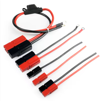 Nouveau faisceau de câblage haute intensité pour énergies renouvelables 50A/120A/175A pour connecteurs, bornes en cuivre pur plaqué argent, câble de connexion de batterie