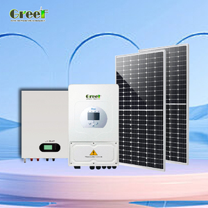 Kit complet de système d'énergie solaire intelligent hors réseau pour toit de maison 10kw 15kw 20kw 30kw Hybride - Product Image 5