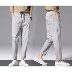 Pantalones cortos de verano para hombre Pantalones sin arrugas en estilo fresco - Product Image 1