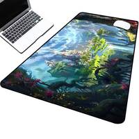 Tapis de souris de jeu grand format, imperméable, design dessin animé, fabriqué en Chine, en stock, pour les ventes annuelles