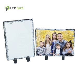 Prosub 20*30cm Rectángulo Blank Rock Stone Sublimación Pizarra Marcos de fotos - Product Image 5