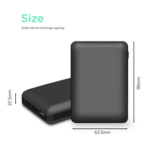 Produits à succès 2025 Cadeau d'entreprise Électronique 5V 2A 5000 mAh 10000 mAh Batterie externe pour iPhone 17 Pro Max pour <span class=keywords><strong>Xiaomi</strong></span> - Product Image 5