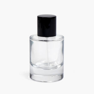 50ml Luxury Empty Short Cylinder <strong>Perfume</strong> <strong>Spray</strong> Glass <strong>Bottle</strong> With Glossy Cap - Product Image 6