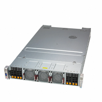 High Quality 2U Liquid Cooled System Server AS-2145GH-TNMR-LCC windows Server Max 760W TDP CPUs Rack Server
