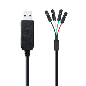 USB Để Nối Tiếp TTL 3.3V Bộ Chuyển Đổi Cáp TX RX Tín Hiệu 4 Pin 0.1 Inch Pitch Nữ Ổ Cắm PL2303 Sung Mãn <span class=keywords><strong>windows</strong></span> 10 8 7 <span class=keywords><strong>XP</strong></span> Vista - Product Image 3