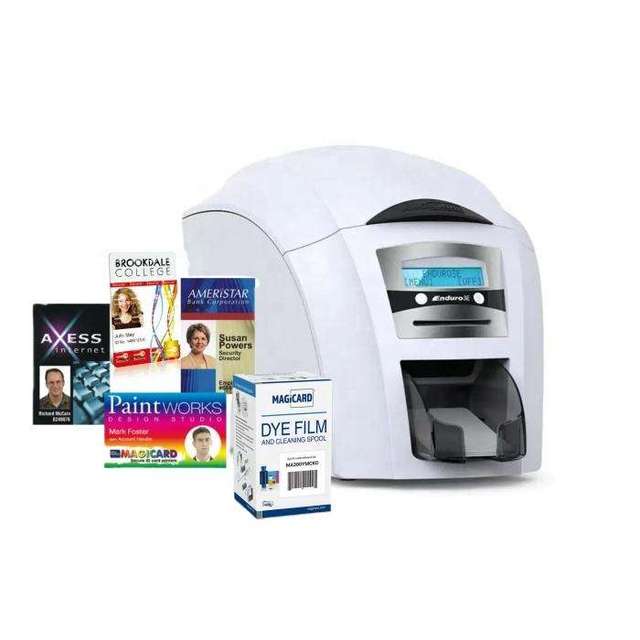 Original Magicard Enduro 3E ID PVC Card Printer NFC Plastic Double Side Printing Machine Smart Rfid Badge Student Access Cards