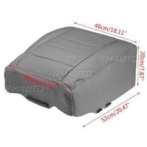Funda de Asiento Inferior Delantera Izquierda de Cuero PU Impermeable para Ford F250 F350 Super Duty Lariat 2002 2003 2004 2005 2006 2007 - Product Image 2