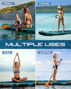 Tabla de SUP Inflable ESUP de 11'6 Pulgadas, Tabla de Paddleboard de 35 Pulgadas de Ancho, Capacidad para 2 Personas - Product Image 4