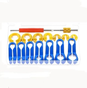 High Quality 16PCS Car AC <strong>Fuel</strong> <strong>Line</strong> Disconnect Removal <strong>Tool</strong> <strong>Set</strong> with Valve Core Remover <strong>Tool</strong> Kit - Product Image 2