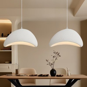 Lampade a Sospensione Giapponesi Wabi Sabi Retrò per Interni, Minimaliste per Isola Cucina, Stile Rustico LDPS LED - Product Image 4
