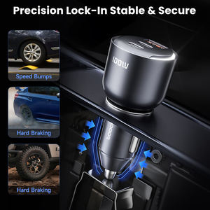 Toocki Hot Sales Multi-Protectie Draagbare Autolader 2c + 1a Poorten Snelladers Type C Telefoonoplader Voor Dagelijks Woon-Werkverkeer - Product Image 5