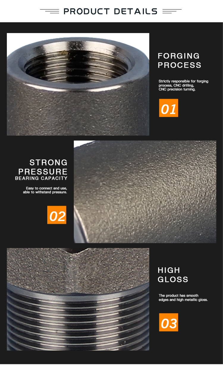 High Quality Hot Sale High Pressure Pipe Carbon Fittings