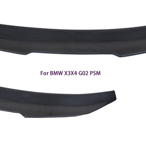 สำหรับ X4 G02/X4M F98 PSM คาร์บอนไฟเบอร์ด้านหลังสปอยเลอร์ลำตัวปีก2018-2024 - Product Image 3