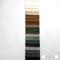 Tissu de canapé d'ameublement brillant en velours Overlord 100% polyester 240GSM prêt stock 150cm de largeur tissu textile pour meubles