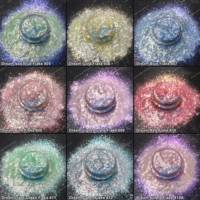 Perles Diamants Pigment Cosmétiques Naturel Mica Flocons De Verre Poudre pour Résine Peinture Arts et Artisanat Nail Art DIY Décoration