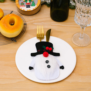 Los nuevos artículos de decoración navideña de Haobei incluyen juegos de cubiertos con forma de gnomo, muñecos <span class=keywords><strong>navideños</strong></span>. - Product Image 6