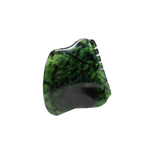 HZ personnalisé Gua Sha ensemble et huile <span class=keywords><strong>pour</strong></span> <span class=keywords><strong>le</strong></span> <span class=keywords><strong>visage</strong></span> <span class=keywords><strong>japonais</strong></span> avec masseur Guasha Jade néphrite or en acier inoxydable - Product Image 1