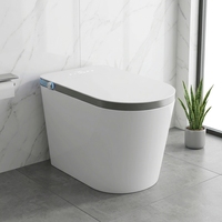 Cuvette de toilette intelligente en céramique de haute qualité toilette automatique toilette intelligente pour salle de bain d'hôtel