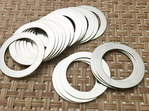 Yassı paslanmaz çelik şim yıkayıcı yuvarlak çelik şim - Product Image 2