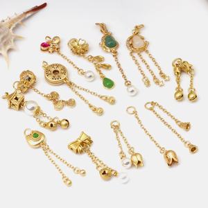 Accesorios de cobre con cuentas DIY para la creación de colgantes, collares, pendientes, dijes, cuentas y pulseras - Product Image 3