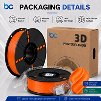 Filamento PLA Estándar Becreative de 1.75mm y 0.02mm, Bobina de 1kg, Consumibles Universales para Impresora 3D FDM, Impresión sin Atascos, Moldeo