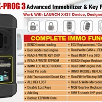 Programador de Llaves X431 X PROG 3 al por Mayor, Herramienta de Diagnóstico OBD2 XProg3 con Conector y Máquina para Hacer Llaves