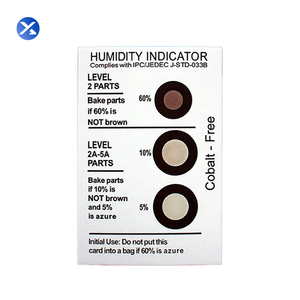 High Quality Humidity Measurement <strong>Card</strong> 6 Spots Humidity <strong>Indicator</strong> <strong>Card</strong> For Chemistry Storage Safety - Product Image 5