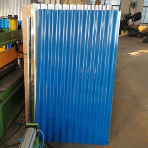Máquina formadora de rollos de panel de techo corrugado impulsado por caja de engranajes de corte de moscas de alta velocidad - Product Image 6
