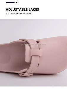 BreezeStep EVA pantofole morbide traspiranti antiscivolo impermeabile infermiere zoccoli leggeri comodi zoccoli piatti con punta chiusa estate - Product Image 6