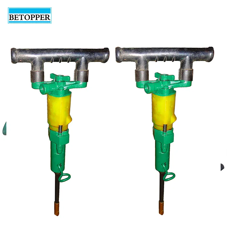 Y6 Hand-held Rock Drill is a Light-duty Tool Designed for Quarrying and Drilling Operations