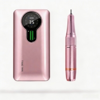 CM.NAIL S506 Perceuse à ongles électrique rechargeable portable et polisseuse avec fonction de ponçage 35000 tr/min en plastique