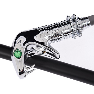 DINGZHUN Factory Nouvelle version: Baguette en métal Snakehead 97.5cm Jeu <span class=keywords><strong>de</strong></span> rôle/Randonnée/Cadeau/Baguette en fer <span class=keywords><strong>de</strong></span> qualité collector Article <span class=keywords><strong>de</strong></span> vente chaude - Product Image 1