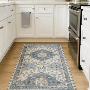 Tappetini da cucina in velluto cristallo stampato 3D antiscivolo tappeto in poliestere lavabile <span class=keywords><strong>per</strong></span> lavello e zona cottura - Product Image 3