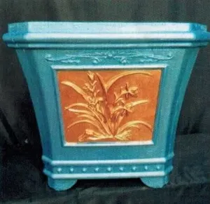 แม่พิมพ์กระถางต้นไม้ตกแต่งสวนกลางแจ้งแบบหล่อในที่ สำหรับขาย ทำจากพลาสติก ABS สำหรับหล่อคอนกรีตสำเร็จรูป แบบฉีดขึ้นรูป - Product Image 3