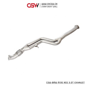 Sistema de Escape Super Suave Cat-back con Silenciador para <span class=keywords><strong>BMW</strong></span> <span class=keywords><strong>M135</strong></span> con Puntas de Fibra de Carbono - Product Image 3