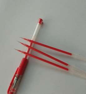 Recharge de stylo neutre directe du fabricant, signature de bureau, recharge de stylo à bille 3 couleurs - Product Image 2